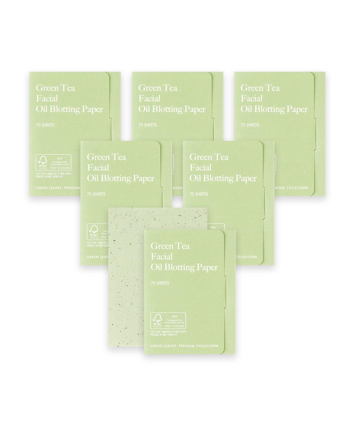 350 sheets of Premium Green Tea Oil Blotting Paper
