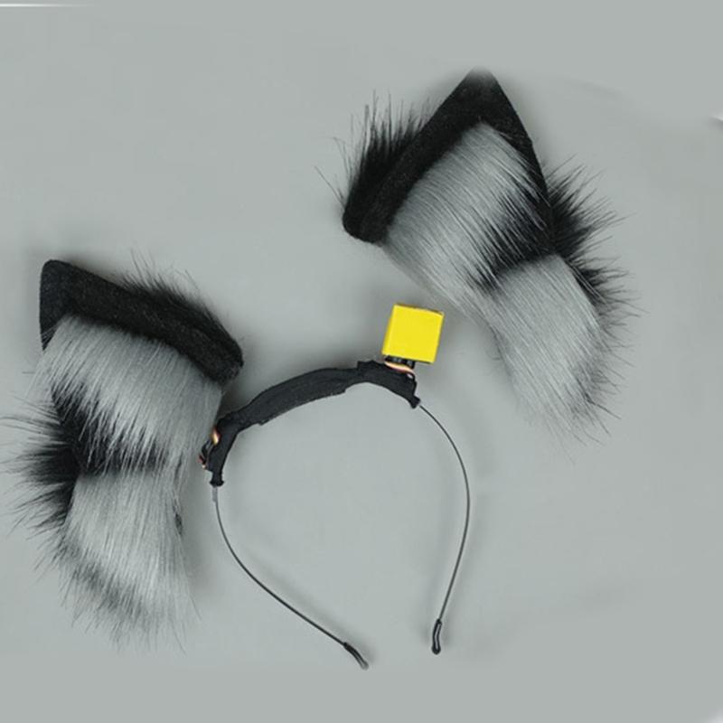 Halloween Cats Ear Hair Hoop Cute Girls Live Broadcast Cosplay Party Headwear
