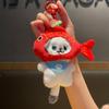 Stuffing Plush Cat Pendant Soft Animal Keychain Cat Plush Doll Keychain  Girl Birthday Gift