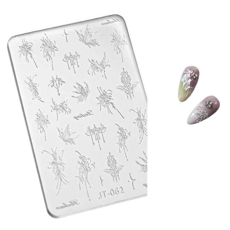 Crystal Silicone Nail Mold Nail Decors Molds Silicone Stamps Nail Decors Mould Nail Decors Stamping Tools for Nail Decor