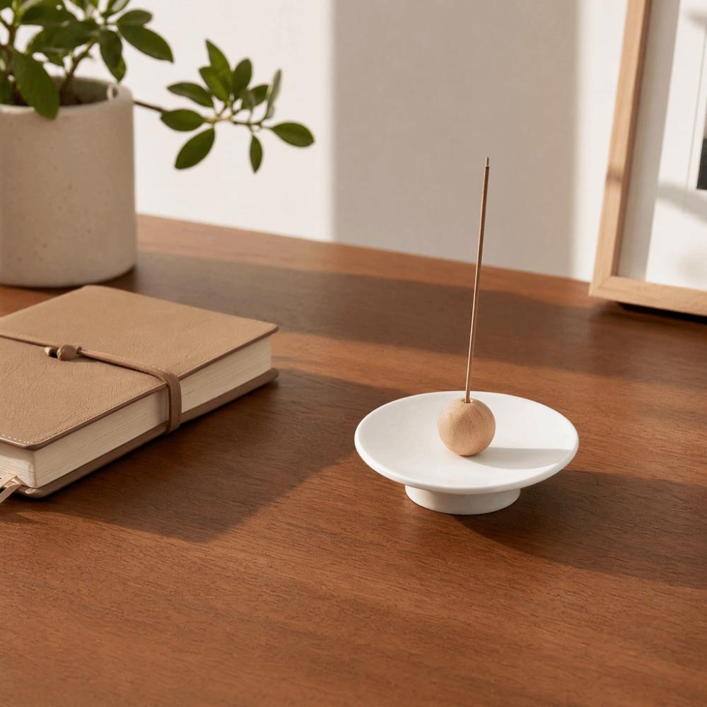 Resin Aromatherapy Censer Stable Base Fragrance Tray Modern Incense Holder Home Decoration
