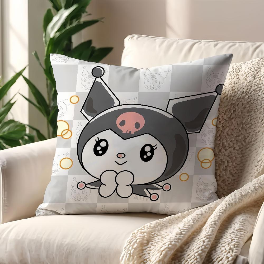 Kawaii KKuromiI Cushion Cover For Pillow Printing Sofa Decoration Home Car Room Coffee Shop Office Nordic Simplicity
