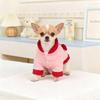Dog Winter Coat Pet Fleece Jacket Cute Bear Dog Outfit, Warm Winter Clothes for Small Medium Like Chihuahua, Pomeranian