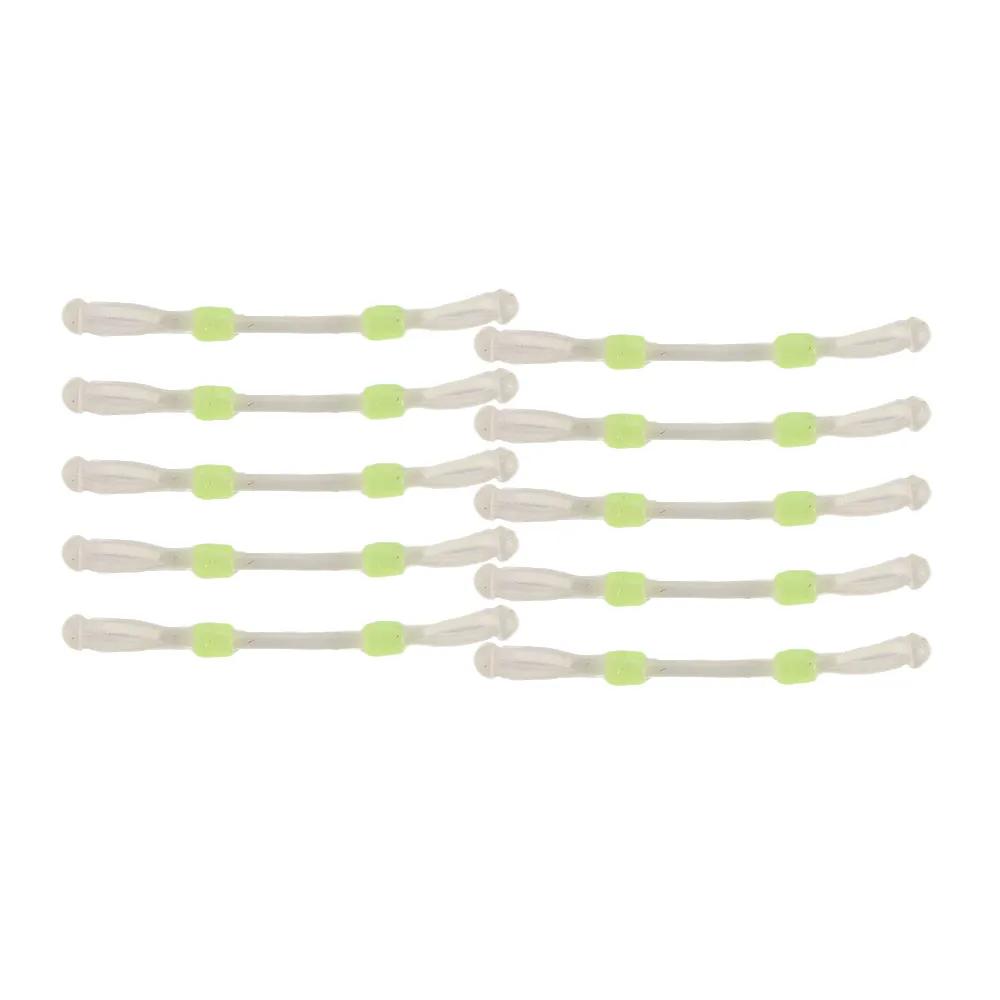 Portable Double Head Space Bean Line Swivel Tool Fish Line Separator Silicone Fish Hook Fixed Distance Splitter Double Hook