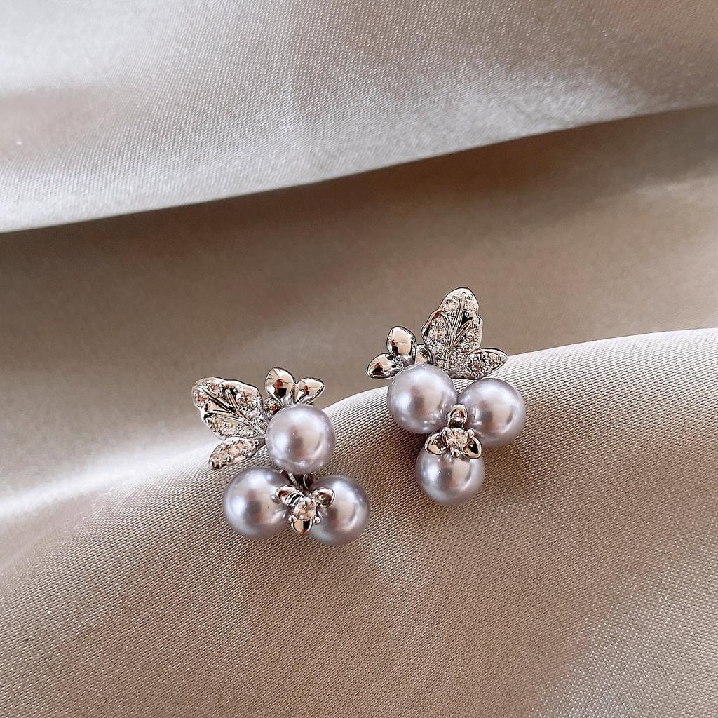 Women's Unique Grape Earrings for Autumn and Winter