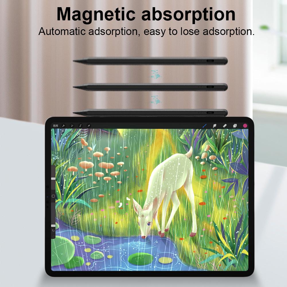 Für Apple Pencil Stylus Stift für 2018-2025 iPad Handflächenerkennung Touch-Stift für iPad Pro 12,9/11/13 Zoll M4 für iPad Air 3/4/5/M2