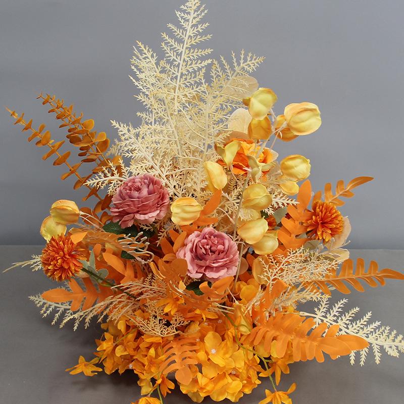 Artificial Wedding Aisle Flowers: Hotel Table Arrangements & Decorative Flower Balls for Stage and Welcome Area