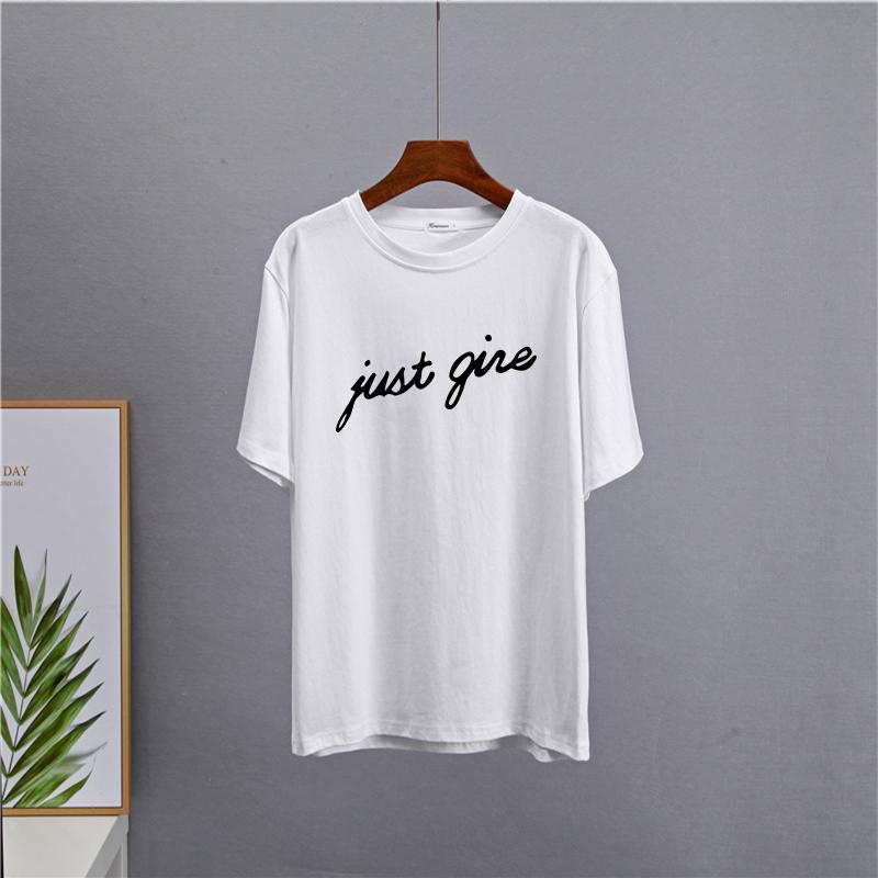 Shellsuning Casual Lose T Shirts Frauen Sommer Trendy Baumwolle Harajuku Graphic Tees Weibliche Einfache Kurzarm Brief Gedruckt Tops