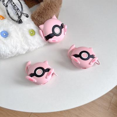 Voor Airpods 4 Hoesje 2024, Pokemon Roze Mew Bal Schokbestendig Beschermend Siliconen Oortelefoonhoesje Voor Airpods Pro 2 Hoesje Meisjes Kinderen