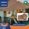 Fireproof Artificial Thatch Roof Decoration for Scenic Areas