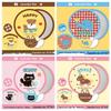 cartoon round fabric