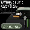 2 In 1 Rechargeable Electric Shaver LCD Display Portable Cordless Men Reciprocating Razor Beard Trimmer