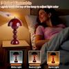 Mushroom Flower Bud Bedside Lamp Tri Color Dimming Atmosphere Light Decor Light  Home Decoration