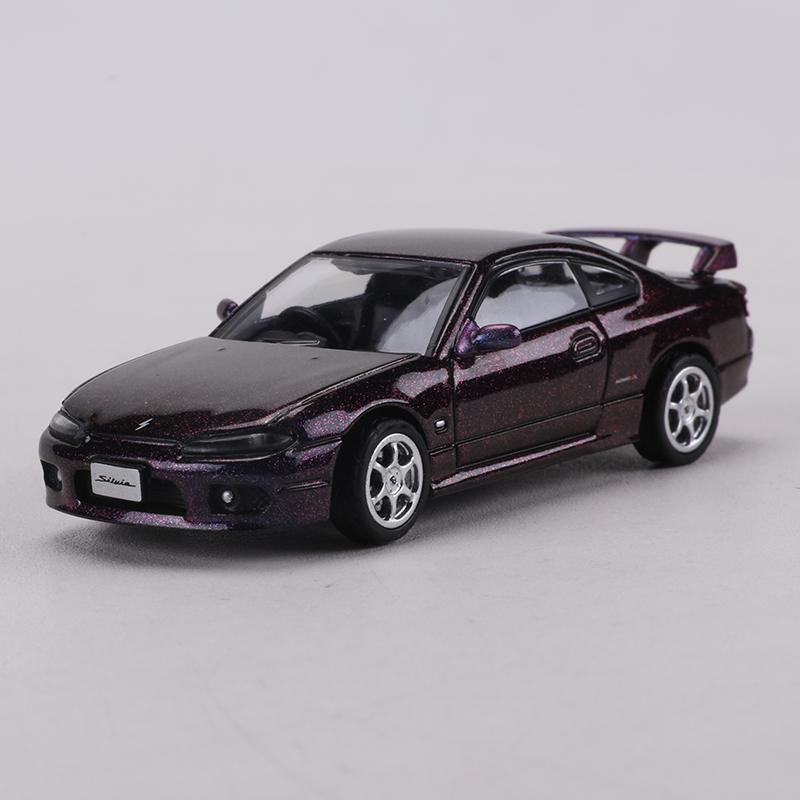 ABBI1 SHADOW 1:64 Silvia Spec-R Aero S15 Alloy simulation car model toy collection display piece