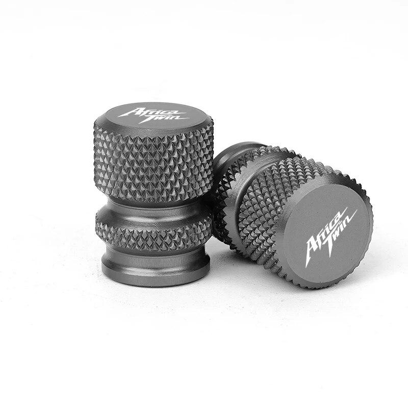 

Для Honda CRF1000L CRF 1000L CRF1100L CRF 1100 L Twin Sports-2024 Боковая подставка для мотоцикла, увеличенная крышка расширительного клапана Grey-Valve Cap