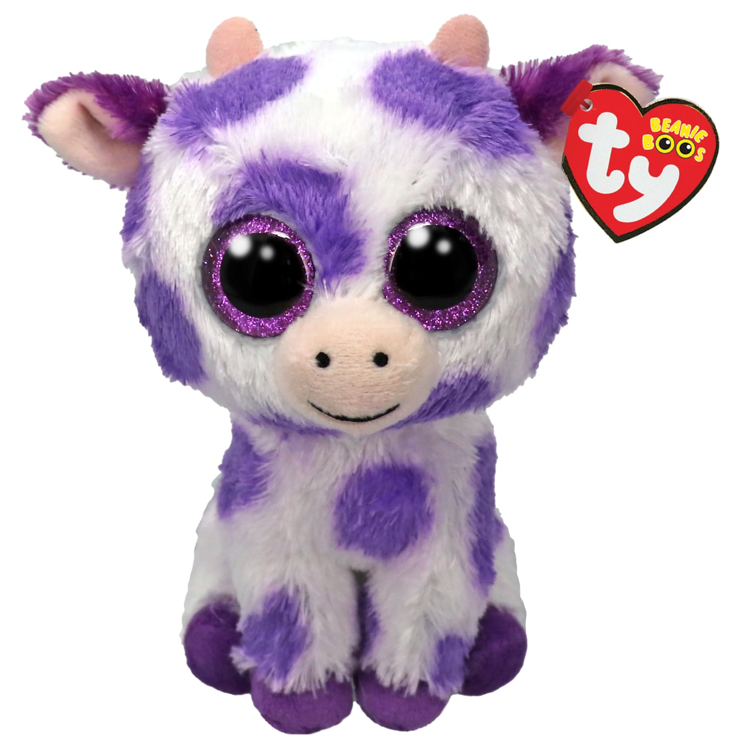 

TY Beanie Boo Этель - Пятнистая фиолетовая корова - 6