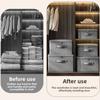 Stackable Waterproof Storage Boxes-Multi-Purpose Organizers forCloset,Bedroom,KitchenOffi,Ideal for Toys,Books,Clothes Storage