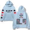Alice In Borderland Hoodies Harajuku with Hooded Casual Comfortable Clothing High Quality Hoodie Retrofor Autumn/Winter Hooded