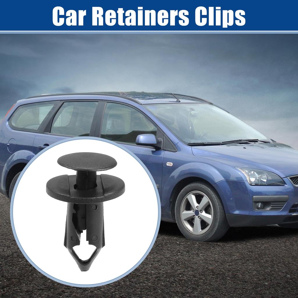 Kompatibel mit ACROPIX Ford Corva Stoßstangenhalterungsclip Druckniet für Escape 2008-2012 Nr. N807389S - 40 Stück