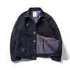 Tooling Denim Jacket Men's 2026 New American Retro Casual Loose Fleece Jacket Top