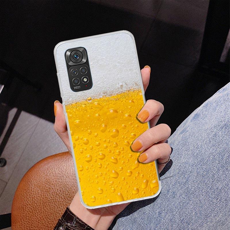 Food Fries Beer Cheese Sushi Cookie Phone Case For Xiaomi Redmi Note 15 14 13 12S 12 11 Pro Plus 14S 11S 11E 10 10S 11T 5G Perso
