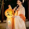 Paper Paper Lantern Round Glowing Hanging Ornament Chinese Retro Lantern  Garden Lighting