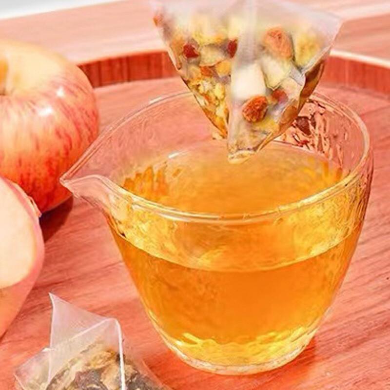 Apple Hawthorn Tea Red Dates Chenpi Herbal Fruit Tea Bags Winter Drink