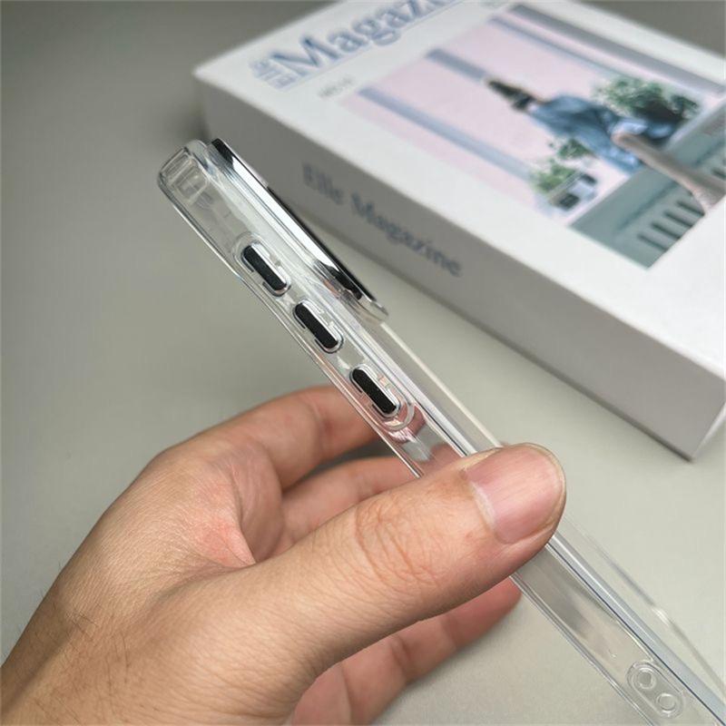 Case For Motorola Edge 60 Pro Moto Edge50 Neo 50 Fusion 40 5G Magnetic For MagSafe Transparent Cover Silicone Protect Bumper