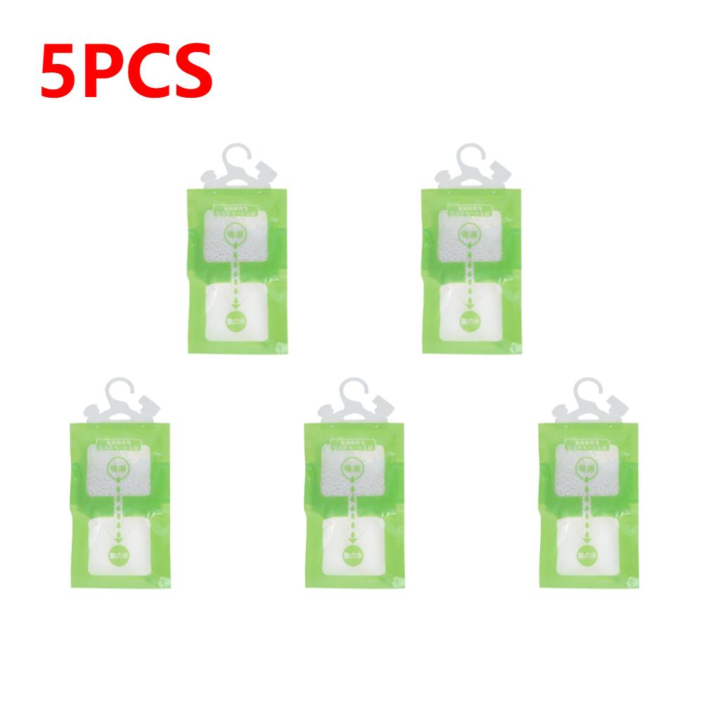 Moisture Absorbers Bags Dehumidification Desiccant Hanging Closet Dehumidifier Bags Moisture-Absorbing Wardrobe Anti Damp Mildew