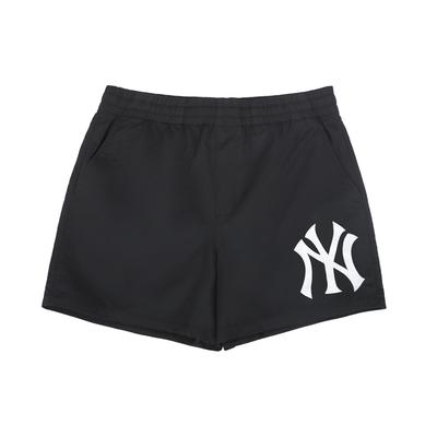 MLB New York Yankees Kleines Logo Sportliche Lässige Shorts Unisex-Shorts Schwarz 3ASMB0323-50BKS