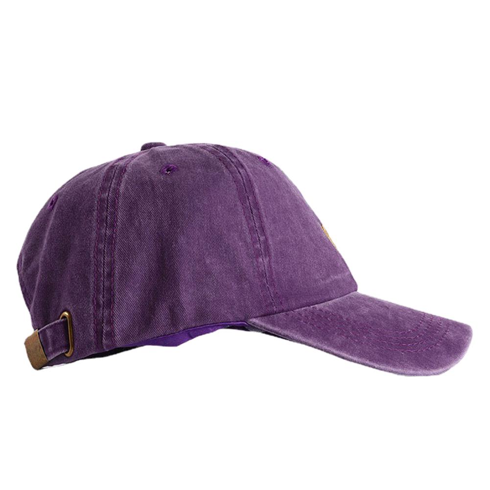 Distresseded Vintage Distressed Adjustable Cap Baseball Cotton Washed Stitching Stitched Embroidered Alphabet Yours Neutral Gender Women Men For