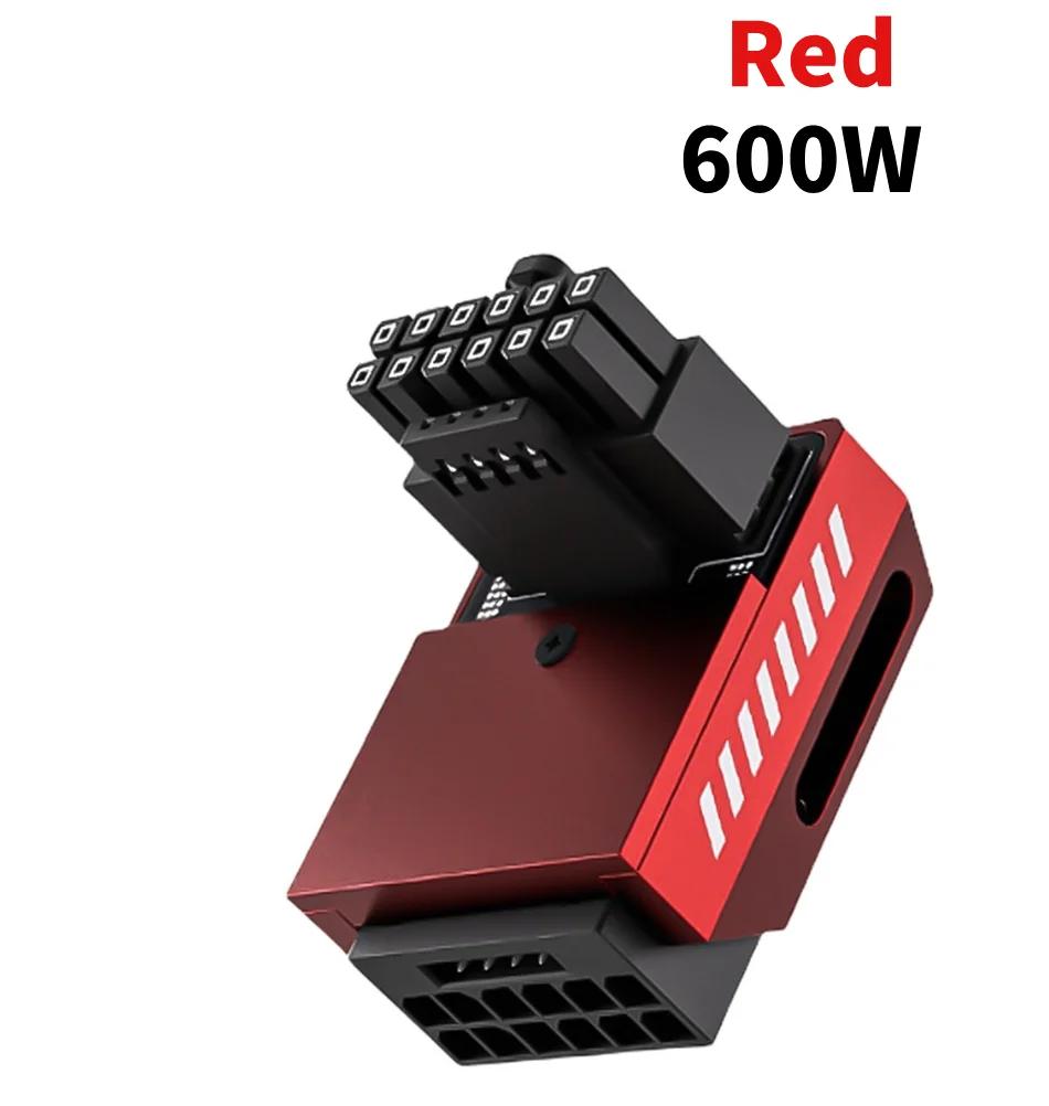 450/600W 12+4PIN Degree Power Connector ATX3.0 12VHPWR STD/RVS Male To Female Connector for RTX 3090Ti 4070Ti 4080 4090