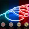 RGB Neon LED Strip Light Bluetooth 12V SMD 3535 Smart Remote Control Led Tape EU Plug For Home Room Decor Atmosphere Lights