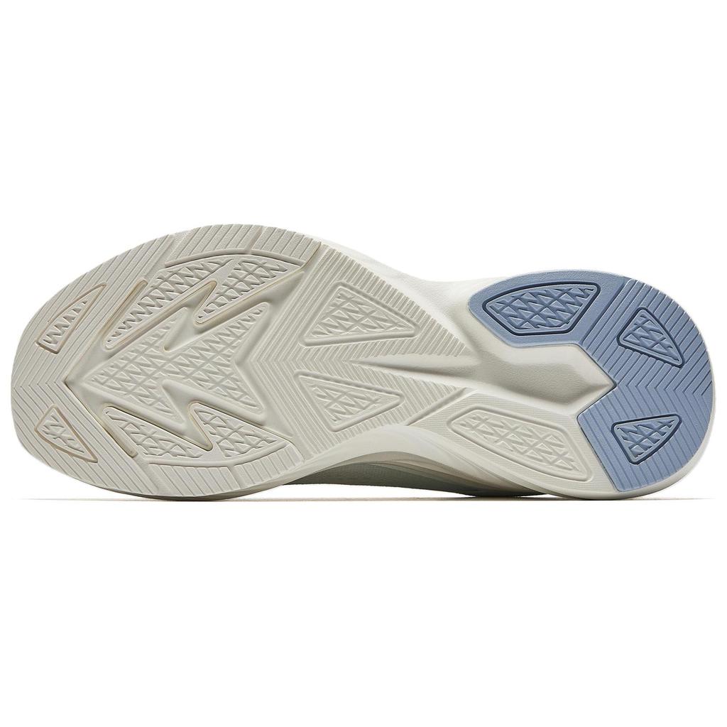 Anta Stinger 6 Cushioned Anti-Slip And Wear-Resistant Lightweight Low-Top Running Shoes Women's White Blue Sneakers 922515511-3