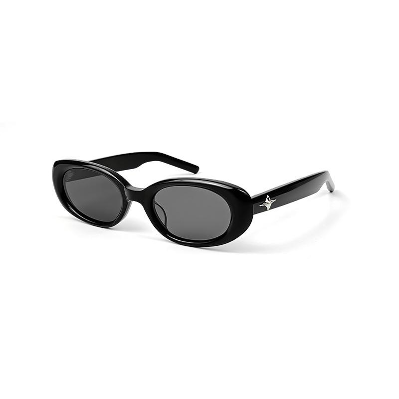 BANDEON.S Unisex Sonnenbrille mit ovalem Rahmen - Hochwertiger UV-Schutz, Promi-Stil