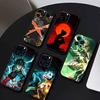 Katsuki Bakugo Hero Academia Handyhülle Für iPhone17,16,15,14,13,12 Plus,Max Weiches Silikon Schwarze Hülle