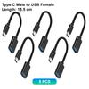 Type C to USB Adapter 3.0 USB-C 3.1 Male OTG A Female Data Connector For MacBook Pro iPad Mini 6/Pro MacBook Air Type C Devices 3
