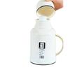 Fucheng Large Capacity Portable Insulated Glass Thermos - White/Orange/Green