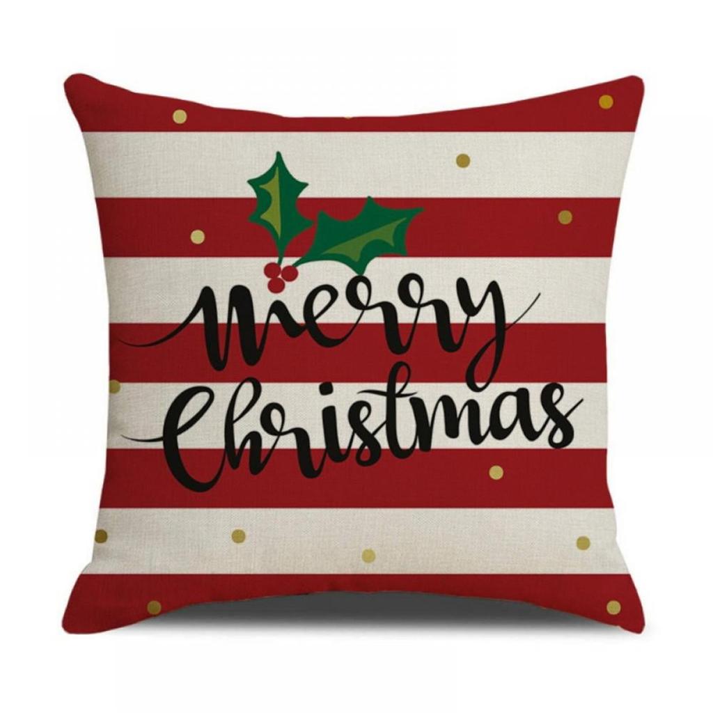 Cristmas Pillow Covers 18x18 Inch Pillow Case, Cushion Cover, Xmas Decor Christmas Throw Pillow Covers For Home