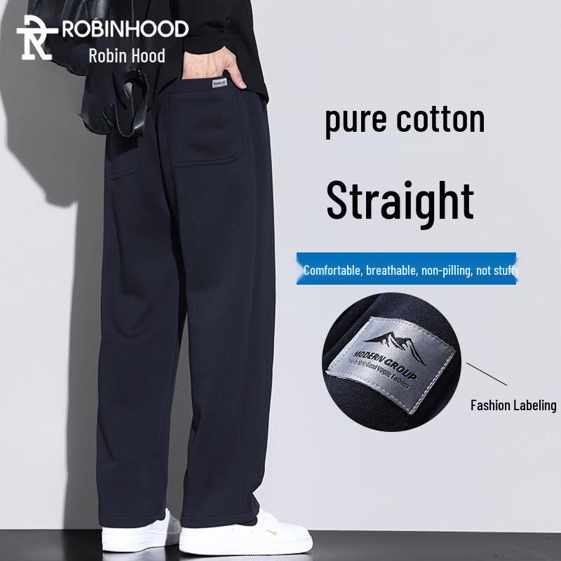 ROBINHOOD Men s Summer Straight Fit Casual Sports Pants M