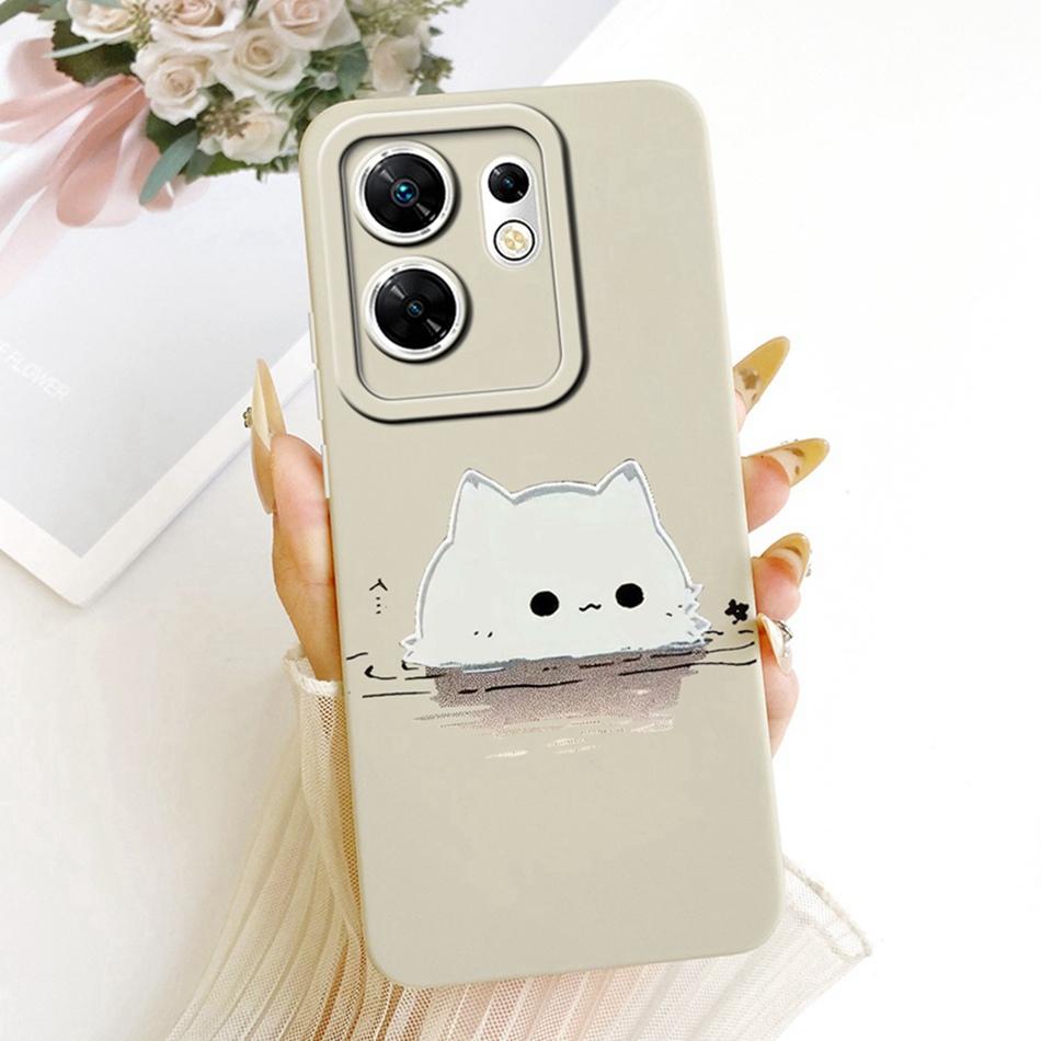 For Infinix Zero 30 4G 5G X6731 X6731B Fashion Dusk Beach Painting Phone Case For Infinix Zero30 Soft Silicone Covers Bumpers