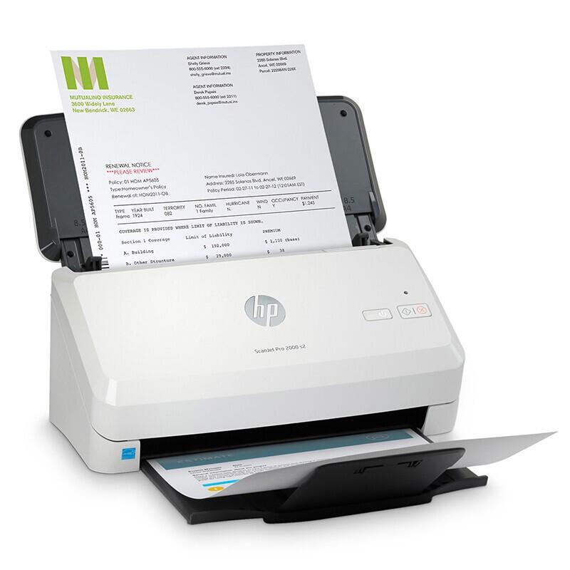 HP ScanJet Pro 2000 s2 Document Scanner CN plug (adapter included)