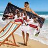 VFB Stuttgart Players Print Beach Towel, Large Soft Quick Dry Towel for Beach Camping Swimming