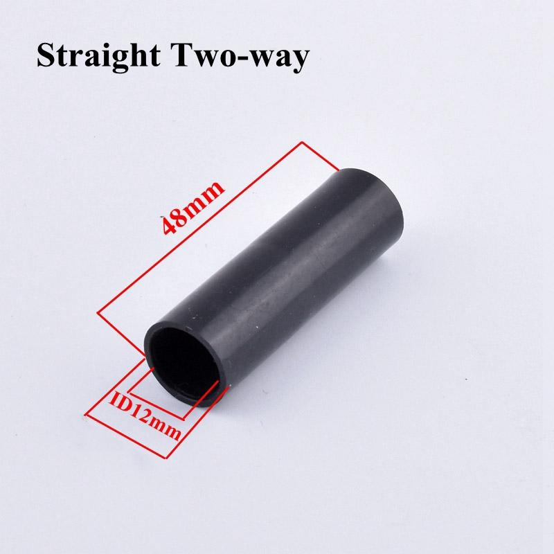 2-30Pcs ABS Black Joint Three-way Four-way 90° Elbow Pipe Connector Plant Support Wardrobe Tent Ixed Fittings 12mm Inner Dia