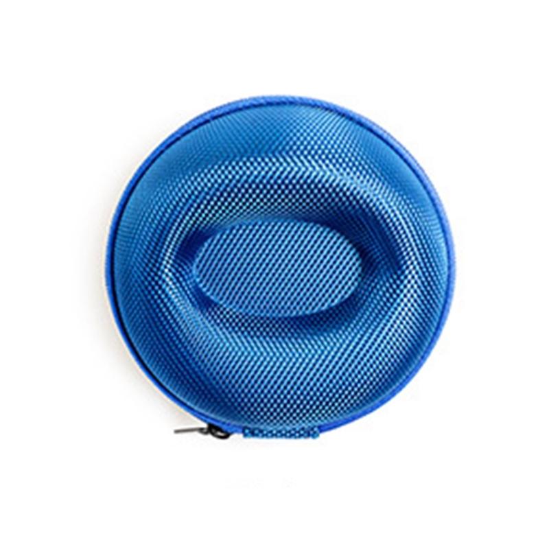 

1 шт. Дорожная коробка для смарт-часов и механических часов, ударопрочная портативная коробка для хранения, черная портативная, прочная сетчатая конструкция синий