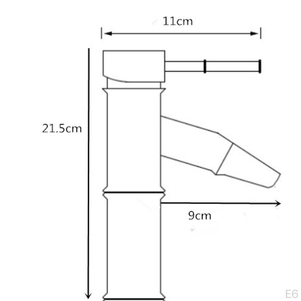 Bathroom Vessel Sink Faucet Single Handle Lever Base Mixer