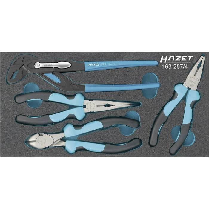 Hazet 163-257/4 Pour L'atelier Jeu De Pinces