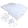 Photo Storage Case Pack For 4 By 6 Photos - 16 PP Boxes With Buckle Lock Handle And Fixed Divider For Stability