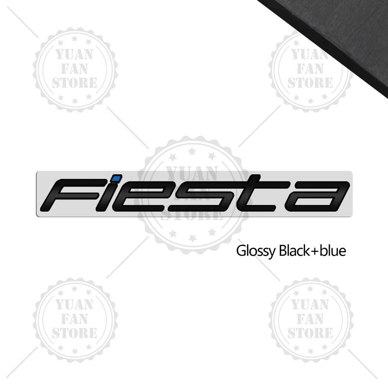 1 STUKS Metalen Letter Voor Ford Fiesta ST Line Nieuwe Oude Stijlen 3D Embleem Auto Achterklep Decals Badge Auto Accessoires Styling