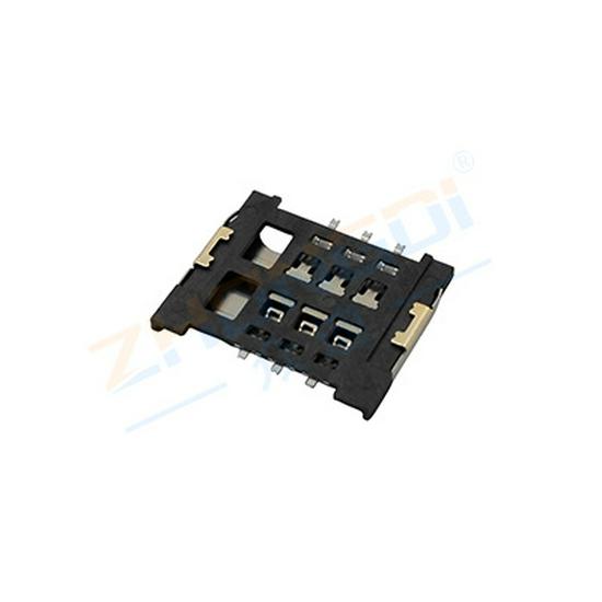 SIM-0302A-P Plug-in MiniSIM Card Socket H1.5